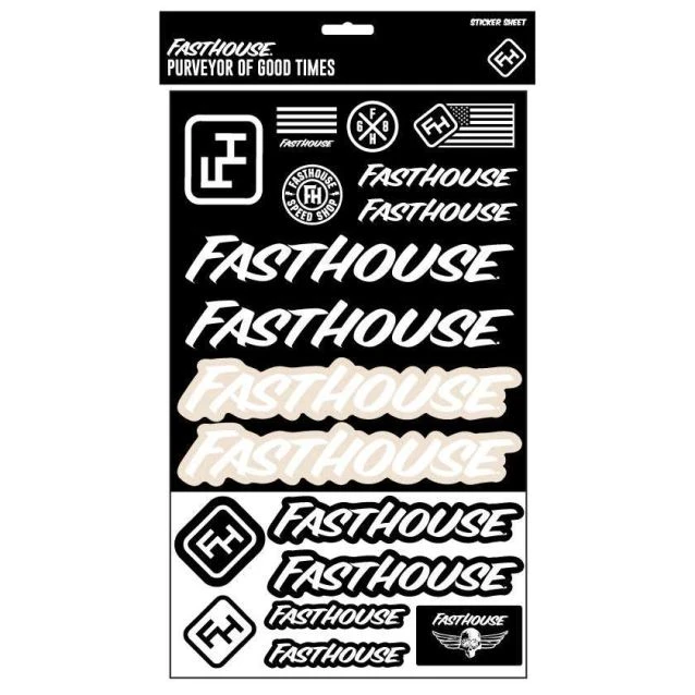 Fasthouse Sticker Sheet 3 Fasthouse Sticker Sheet