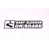 Royal Distributing Sticker Baby Sledder On Board