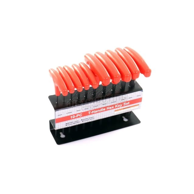 Maxx 10 Piece Metric T-Handle Hex Key Set 3 Maxx 10 Piece Metric T-Handle Hex Key Set