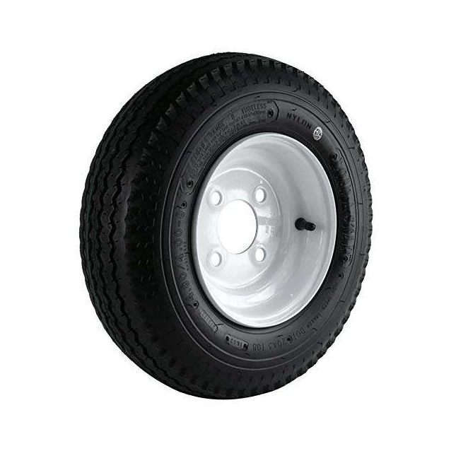 Loadstar Trailer Tire & Rim Kit 480-8, 4 Hole 3 Loadstar Trailer Tire & Rim Kit 480-8, 4 Hole