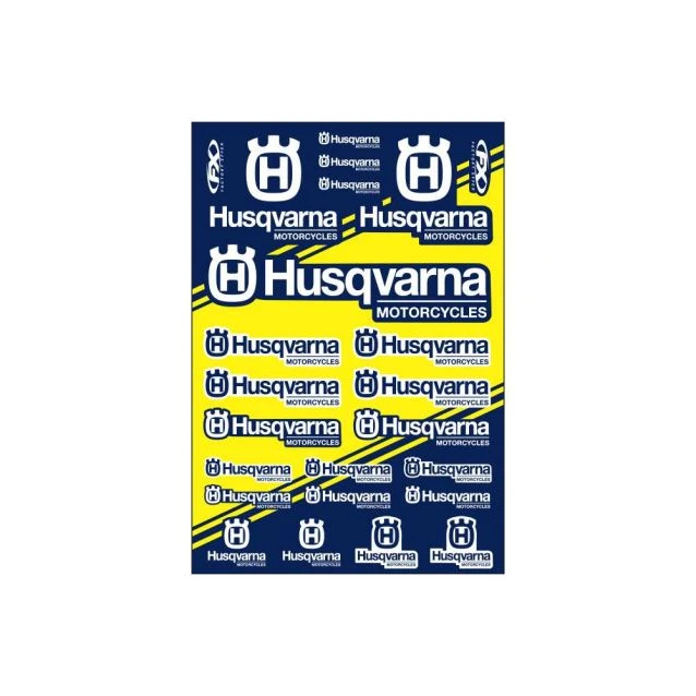 Factory Effex Husqvarna Graphics Kit 3 Factory Effex Husqvarna Graphics Kit