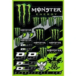 D’Cor Visuals D'COR Visuals Monster Energy Decal Sheet