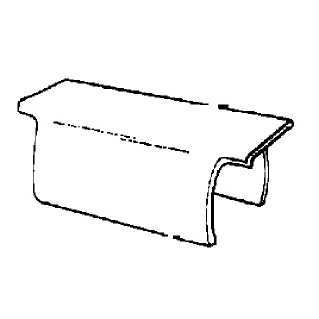 Sports Parts Inc. -Wide Flat Track Clip, 1-1/2" 3 Sports Parts Inc. -Wide Flat Track Clip, 1-1/2"