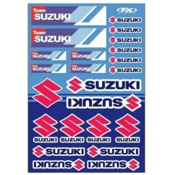 Factory Effex Suzuki Racing Graphics Kit