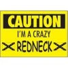 Royal Distributing Sticker Caution I'm Crazy