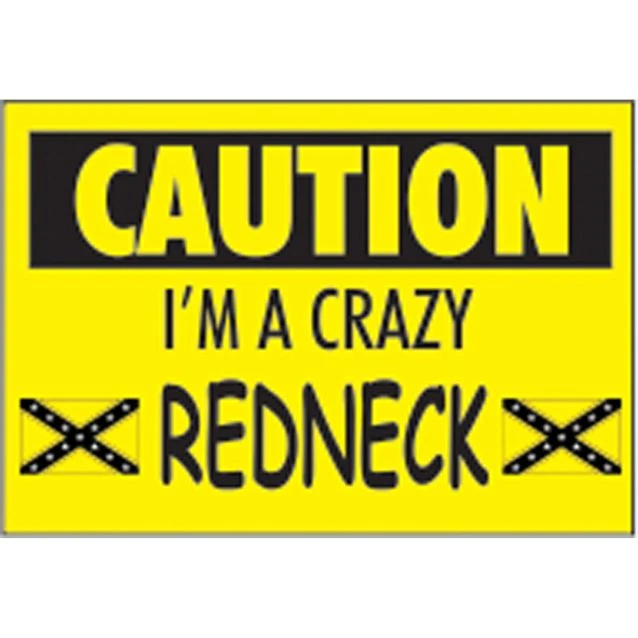Royal Distributing Sticker Caution I'm Crazy 3 Royal Distributing Sticker Caution I'm Crazy