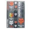 Fox Racing Heritage Sticker Sheet - 02-0303