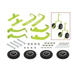 Sports Parts Inc. Ski Protec Dolly Set With Premium Wheels