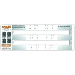 Woody's Stud Template, Single Ply, 2.52