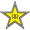 Factory Effex Die-Cut 12x4" Rockstar Star Logo Sticker