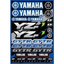D’Cor Visuals D'COR Visuals Yamaha YZF Decal Sheet