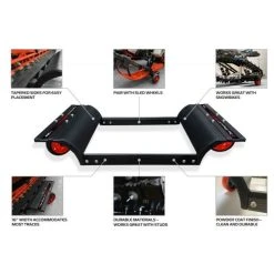 Caliber Rear Trax Wheels 2.0